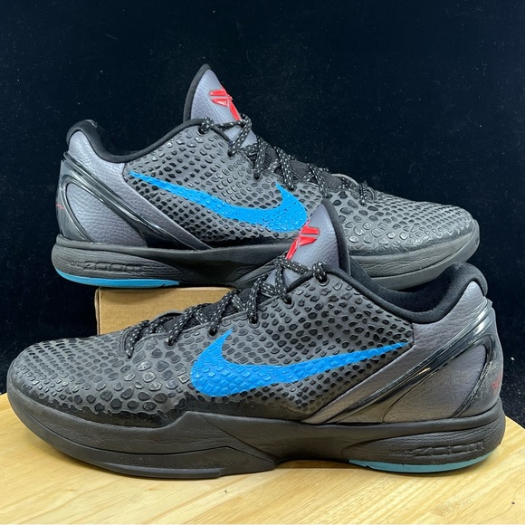 RARE 2011 Nike Zoom Kobe 6 VI Dark Knight 429659-016 Batman Grinch Men’s 12 - Picture 2 of 11